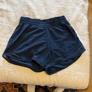lululemon athletica 4” lines Navy Athletic Shorts